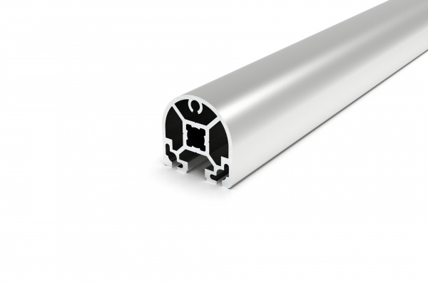 Aluminum profile half-round profile slot 10 B-type